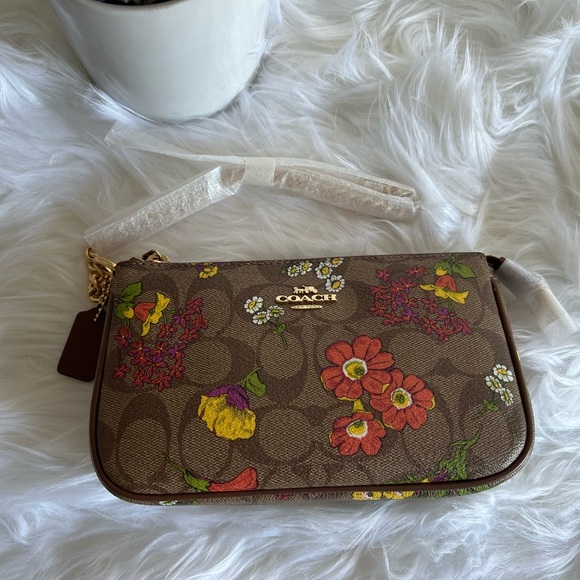 Coach nolita 19 floral print with a chain - Picture 2 of 10